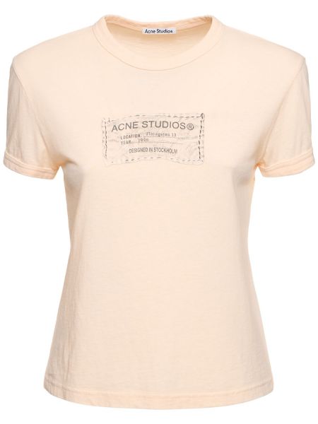 Trøje bomuld t-shirt Acne Studios