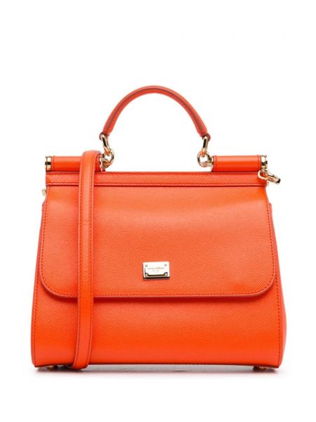 Τσάντα τσάντα Dolce & Gabbana Pre-owned πορτοκαλί