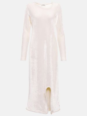 Ull dress Jil Sander hvit