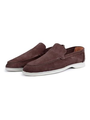 Nahast seemisnahksed loafer-kingad Ducavelli pruun