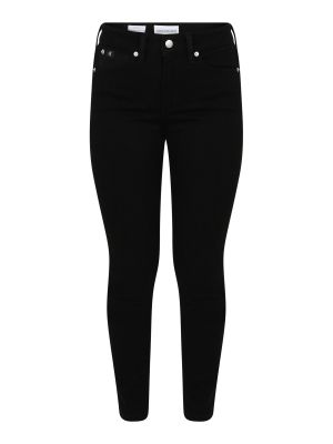 Skinny fit kavbojke Calvin Klein Jeans črna