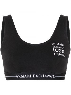 Top Armani Exchange negro