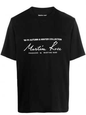 Bavlněné tričko s potiskem Martine Rose