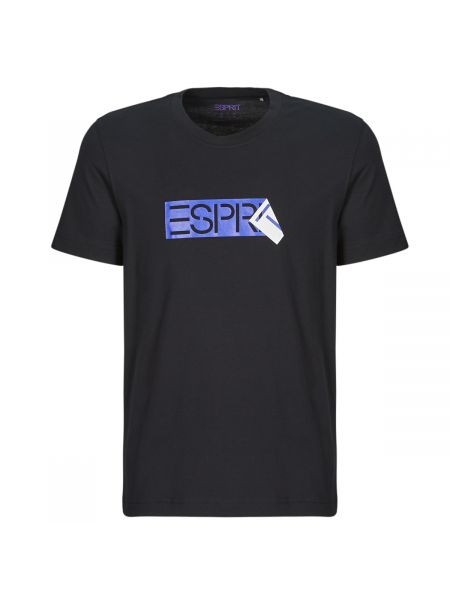 Tričko s krátkými rukávy Esprit černé