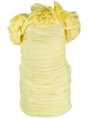 Mini vestido Nervi amarillo