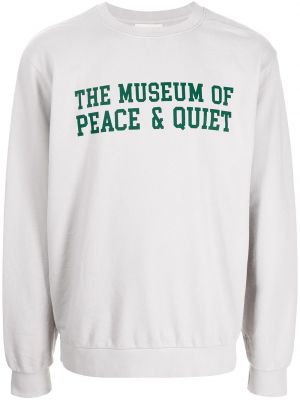 Bluza dresowa bawełniana z printem Museum Of Peace And Quiet