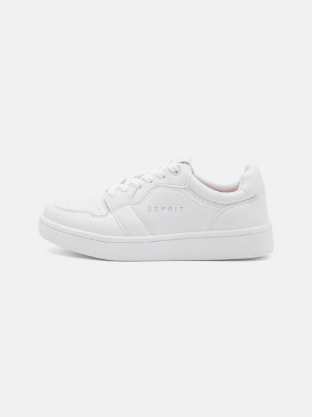 Sneakersy Esprit białe