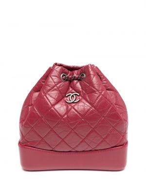 Sac à dos Chanel Pre-owned rouge
