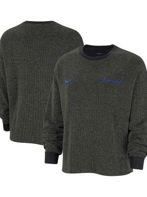 Пуловер с надписями Nike черный