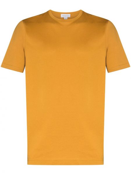 Хлопковая футболка Sunspel
