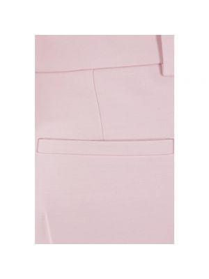 Spodnie z krepy Valentino Garavani różowe
