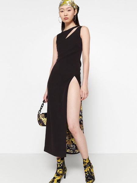 Sukienka długa Versace Jeans Couture czarna