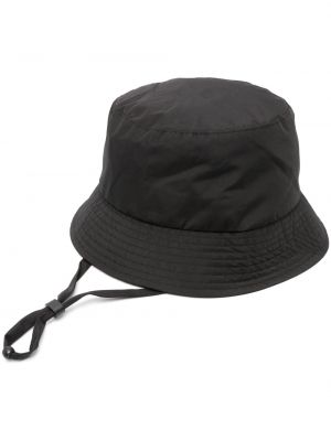 Czarny kapelusz z nadrukiem Norse Projects