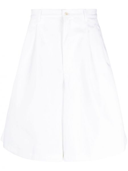 Bermuda di cotone Comme Des Garçons Shirt bianco