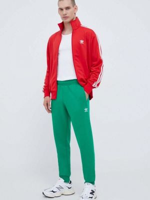 Czerwona bluza rozpinana Adidas Originals