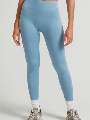 Pantalones de cintura alta Robin Collection azul