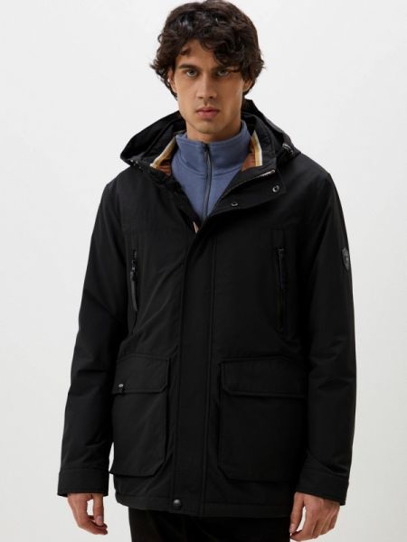 Утепленная демисезонная куртка Brostem черная