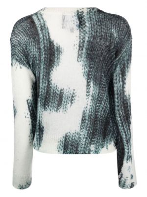 Sweter w abstrakcyjne wzory John Richmond
