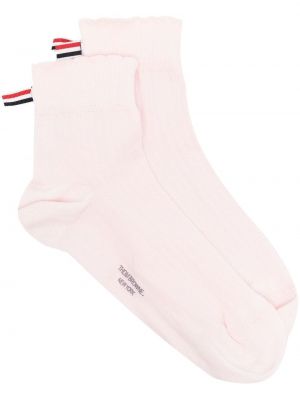 Чорапи Thom Browne розово