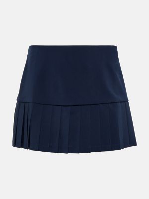 Plisirana mini suknja Tory Sport plava