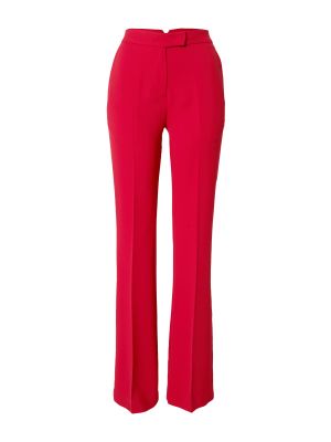 Twinset Pantaloni cu dungă   - roșu