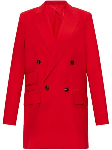 Dobbeltradet blazer Max Mara rød