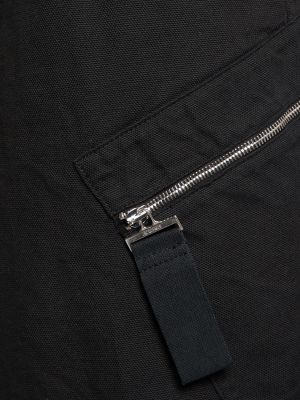 Pantalones cortos de algodón Jacquemus negro