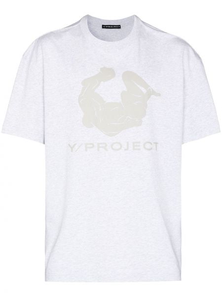 Camiseta con estampado Y/project blanco