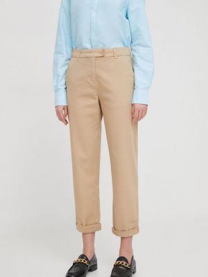Тканевые брюки United Colors Of Benetton бежевые