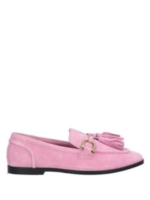 Loafers di pelle Jeffrey Campbell rosa