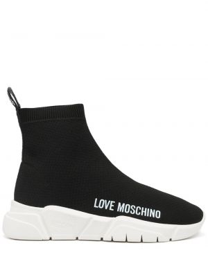 Sneakers Love Moschino, nero