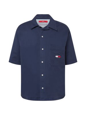 Tommy Jeans Košeľa  námornícka modrá / biela / červená