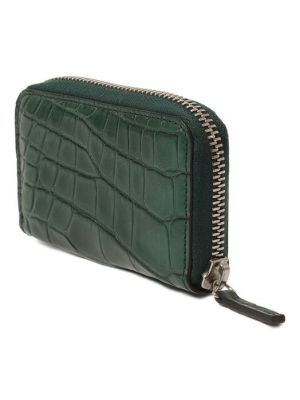 Кожаный кошелек Gucci зеленый
