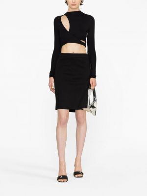 Přiléhavé sukně Christian Dior černé