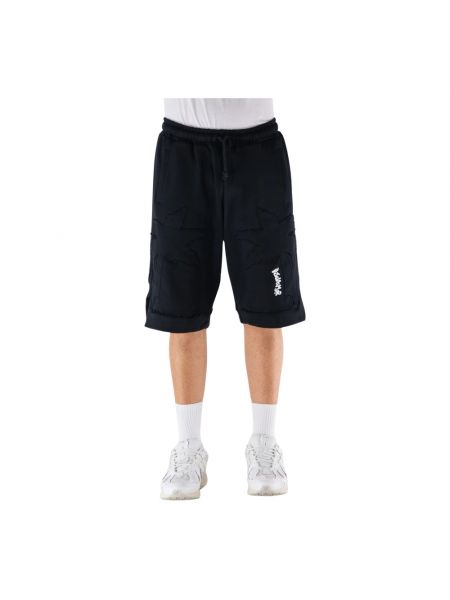 Casual shorts Disclaimer schwarz