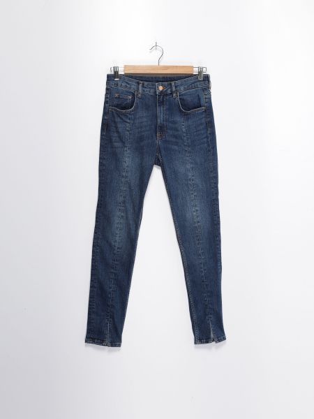 Сині прямі джинси H&m