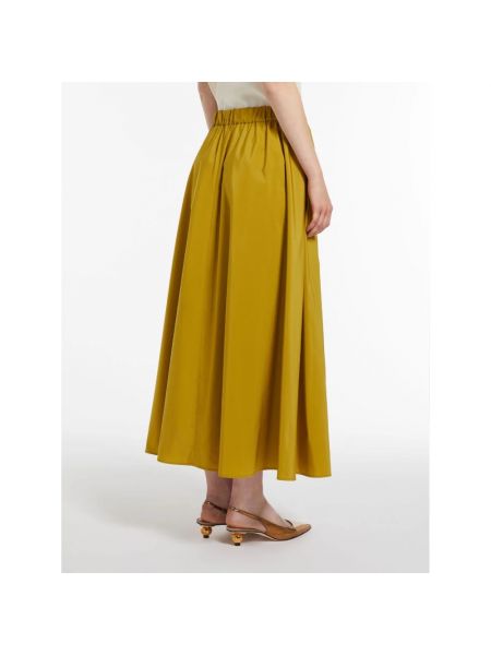 Długa spódnica Max Mara żółta