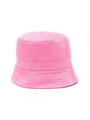 Mütze aus baumwoll Jacquemus pink