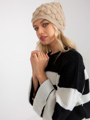Pletený pletený čepice Fashionhunters