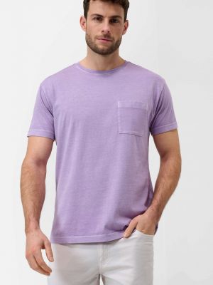Базовая футболка Brax фиолетовая