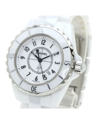 Relojes de acero inoxidable Chanel Vintage blanco
