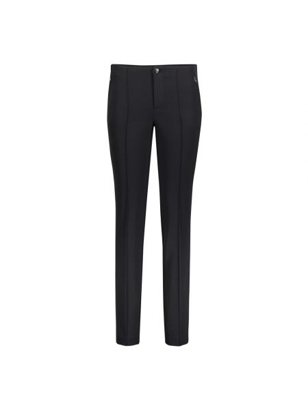 Slim fit stretch-jeans Mac schwarz