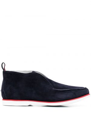 Ruskind loafers Kiton blå