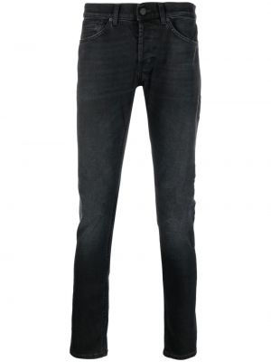 Jeans skinny taille basse Dondup noir