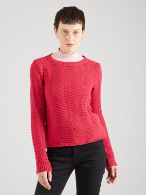 Пуловер More & More червено