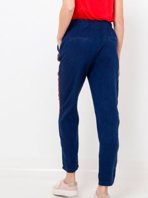 Pantaloni Camaieu albastru
