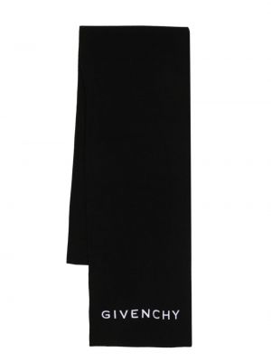 Dzianinowa haftowana szal Givenchy
