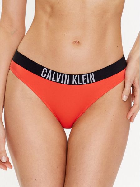 Maudymosi kostiumėlis Calvin Klein Swimwear oranžinė
