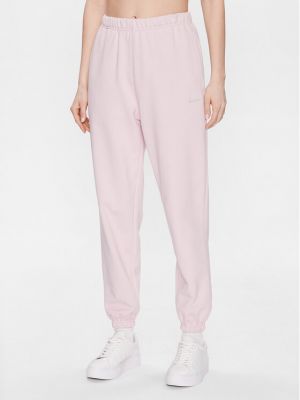 Pantaloni tuta New Balance rosa