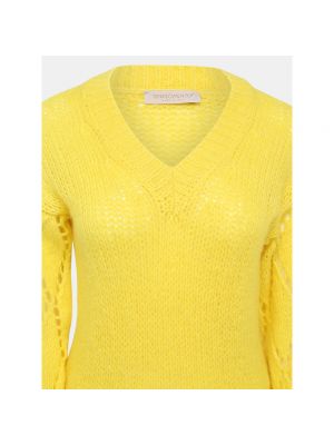 Пуловер Rinascimento желтый